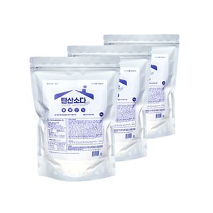 블레싱홈 미국 탄산소다 6kg(2kg 3개) 빨래냄새 쉰내 제거 워싱소다 탄산나트륨