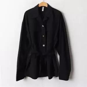 [강물처럼]아이우먼 베이직플랩셔츠야상 GYA976M010 빅사이즈 (S6173677)