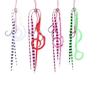 참돔 타이라바 스커트 유동식 튜닝용 바다 낚시 루어 바늘