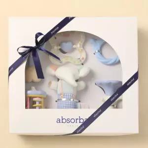 [롯데백화점]압소바 (압소바뱀띠해출산선물) 엘피딸랑이세트AXA367P3M-KA (선물포장)