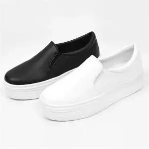 [오노마] ONM 유행 캐주얼화 통굽 슬립온 여자 데일리 로퍼 슈즈 (S8531901)