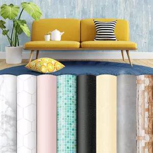 붙이는 벽지 데코시트 50cmX2.5m/부분 셀프도배 접착 스티커 거실 천장 도배지 풀바른 실크 셀프 원룸