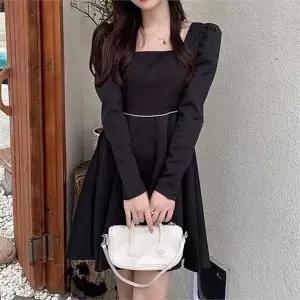 [오노마] ONM 러블리 스퀘어넥 플레어 원피스 (S8436026)