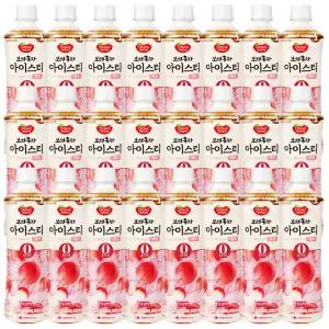 동원 보성홍차 아이스티 제로 복숭아 500ml x 24개 / 음료수