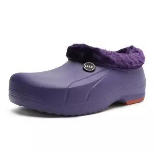 겨울신발 남녀공용 위생화 조리화 주방화 털슬리퍼 방한슬리퍼 신만능방한화(막힘)