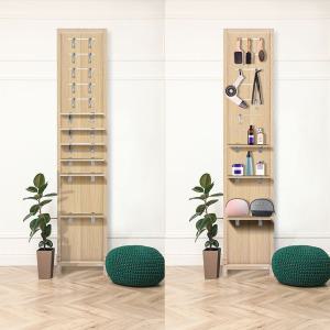 우드톡 이동식 파티션 타공 식스플러스 슬림 공간분리 인테리어 가벽 가림막 칸막이 [미니후크지급]