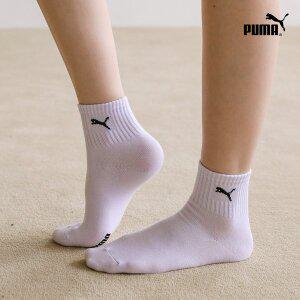 [푸마] 에어 데일리 기능성 중목 스포츠 패션 캐주얼 양말 4족 구성