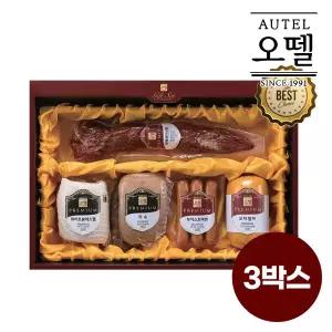 [오뗄] 프리미엄 수제햄 선물세트(실속 1호)x3세트/선물/명절