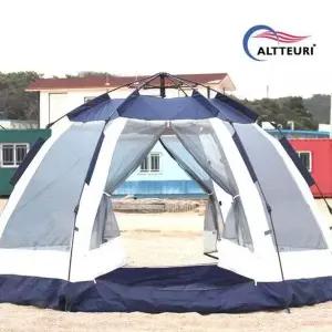 [NS홈쇼핑]블루넷 원터치 텐트 중형/그늘막텐트/피크닉/돔텐트/팝업텐트/자동텐트/대형텐트/모기장/캠..