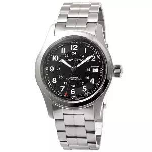 [해밀턴]타임플래닛 해밀턴 H70455133 카키 필드 메탈밴드 시계