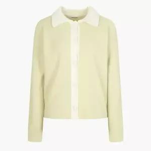 [롯데백화점]나이스클랍 조직감 카라 니트 가디건 (N231PWK107)