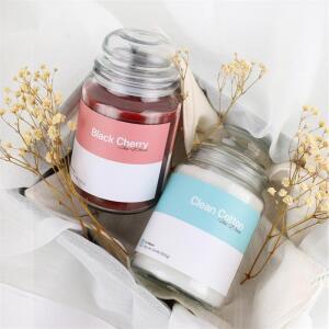 어니우니 부드러운향기 캔들 라지자 600g