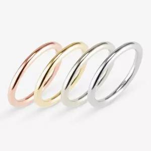 [도로시] 14k 데일리 링 반지_대(6-14호)