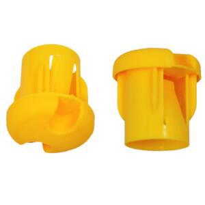 50개 아시바 파이프 캡 뚜껑 마개 비계파이프 48.6mm 아씨바 비게캡