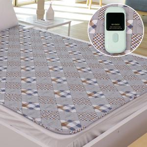 일월 워셔블 방수퀄팅 온열 전기 탄소 카본 매트 2인용