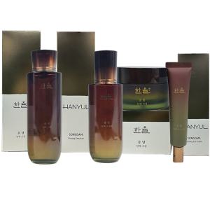한율 4종 송담 탄력 스킨150ml+에멀젼125ml+크림50ml+아이크림25ml 단품구성