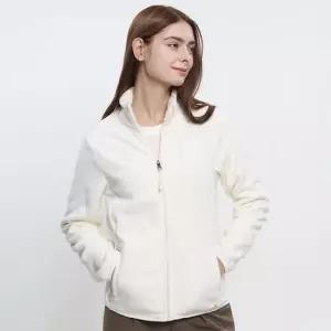 윈터블러썸 여성 겨울 융털 기모 안감 플리스 집업 자켓 빅사이즈 보아털 후리스 점퍼 W4WJ11)