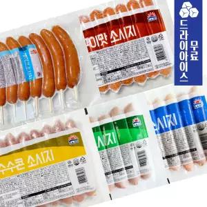 사조 오양 케이크 소세지 1kg 5종 휴게소 간식 세블락 청양고추 옥수수 콘 소시지 꼬치햄