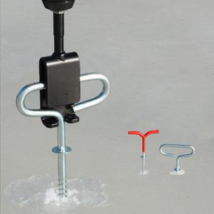 아이스앵커 어댑터/ 나사선 얼음텐트팩 낚시 캠핑 빙어 빙상낚시 얼음깨기