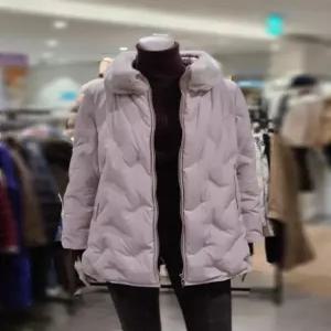 [트리아나] 소고 TI4FA28 토끼털 탈부착 구스패딩