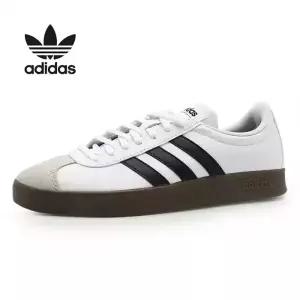 아디다스 남녀공용 VL 코트 베이스 스니커즈 클라우드 화이트 코어블랙 (ID3711)(size 230-280)