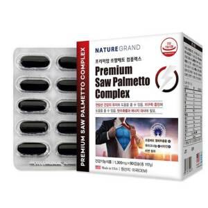 네이처그랜드 프리미엄 쏘팔메토 컴플렉스 3개월 옥타코사놀 전립선건강