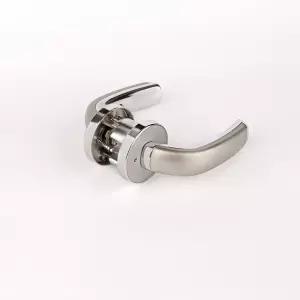 엔젤금속 ALX-911 그레이 방문손잡이 문고리  나무문 ABS도어 화장실 욕실   도어핸들 KS규격문 사용가능 