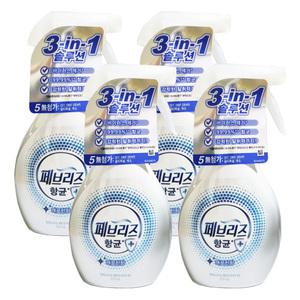 페브리즈  항균플러스 깨끗한향 용기형 370ml X4개