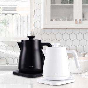 [라헨느] 더 퀸 스테인레스 무선 전기주전자 1.5리터 (블랙,화이트 택1) [리퍼]