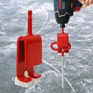 아이스 앵카 팩 빙어 얼음 낚시 아이스 오거 끌 전용 어댑터