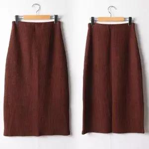 [오노마] ONM 여성의류 치마 DWW3778 빅사이즈 스판니트밴딩롱스커 (S12077545)