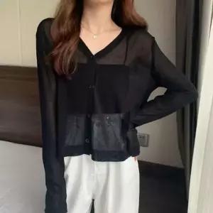 [오노마] ONM 가디건 비치는 카디건 루즈핏 8칼라 씨쓰루 여름 원피 (S11879999)