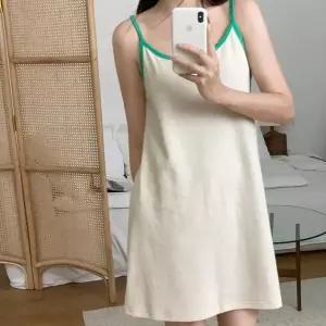 [오노마] ONM (44~77) 테리 끈나시 배색원피스 커버업 4color (S10682820)