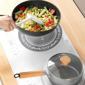 실리콘 인덕션 보호 매트 스크래치 방지 인덕션 냄비 받침 패드 깔개