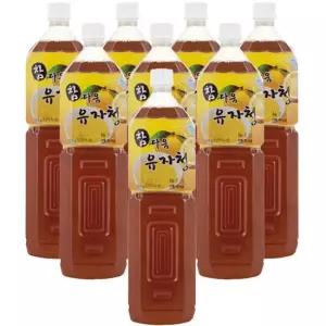 [1박스] 파낙스 참다음 유자청 1.5Lx8개 6배희석