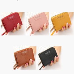 지퍼 반지갑 주머니 동전 가죽 동전 카드수납 5color 여성 학생 여자