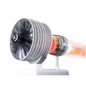 항공기 엔진 모델 시뮬레이션 터보엔진 비행기 제트