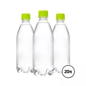 풀무원 탄산수 브리지톡 플레인eco(무라벨) 500mL X 20병