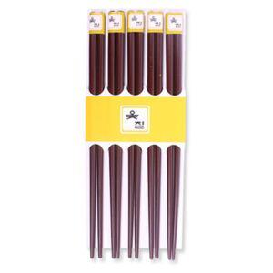 원목젓가락 대 set 옻칠 우드젓가락 10개 젓가락5P 나무젓가락 고급젓가락 고급저분