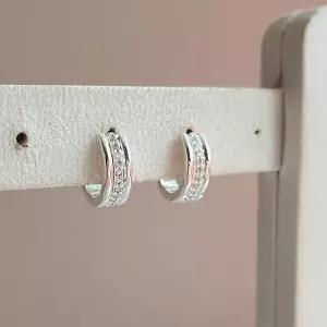 /옷자락 여자 심플 고급 실버 핑크골드 링 귀걸이