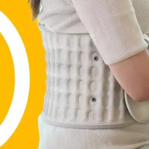 일상곡선 의료용 곡선 견인기 허리보호대 단품