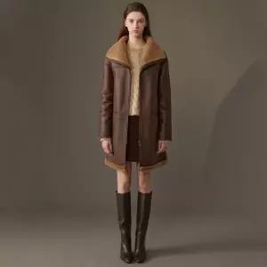 [론칭가 199000원] 리오벨 24 Winter 호주산 양모 100% faux 무스탕 롱 코트