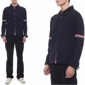 24FW 남성 암밴드 울 셔츠 가디건  MKL005A Y1002 415 24F)