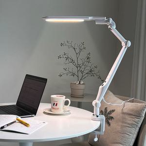 프로페셔널 LED스탠드 TI-1600 화이트 2 in 1 (탁상/클립) 어느곳이든 편하게 우아하게/플리커프리