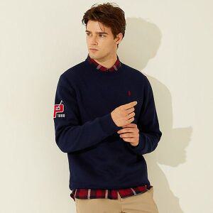 [유에스폴로][U.S. POLO ASSN.] 화이트라벨 코튼 블렌드 맨투맨 남성