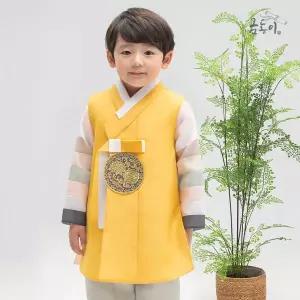[보리보리/금동이한복]남금꽃완색동 아동한복 남아한복