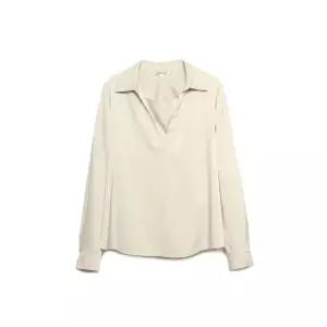 [롯데백화점]나이스클랍 오픈 넥 블라우스 (N243MWB809)