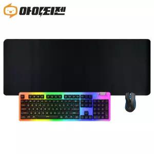 게이밍 키보드 마우스 장패드 대형 블랙 장마우스패드 80x30 MSN-4