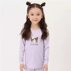 [레노마]쿠로미 여아 히트플러스 9부 내복 PP 0E3WW63273_HDD