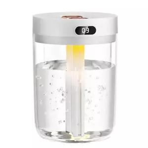 듀얼분사 미니가습기 초음파 1.5L 간편세척 무드등 가습기 OHM-D15L